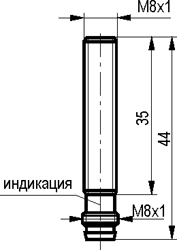 Габариты ISB BC11B-31N-2-LS402